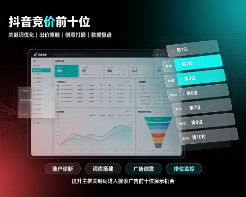 庆云抖音搜索竞价