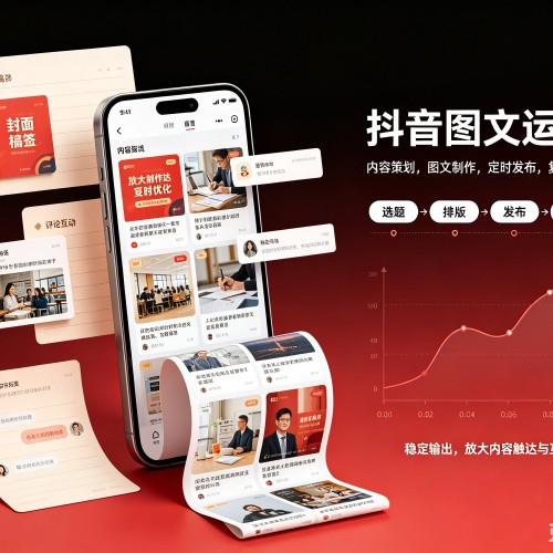 庆云抖音图文代运营服务